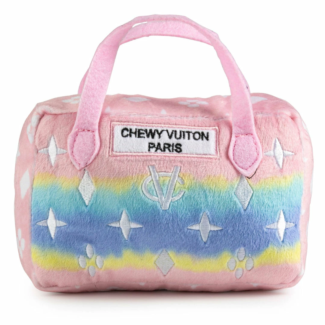 Haute Diggity Dog Chewy Vuiton Pink Ombre Handbag - Small