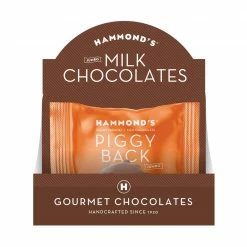 Hammond's Candies Pantry + Barware Pecan Milk Chocolate Piggy Back
