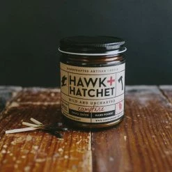Hawk + Hatchet: Campfire Candle