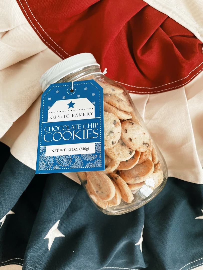 Rustic Bakery Mini Chocolate Chip Gift Jar Hostess Gifts