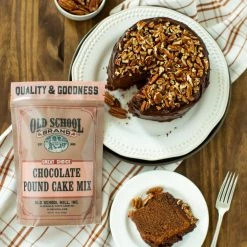 Old School Brand™ Old School Mill: Chocolate Pound Cake Mix