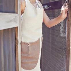 Heirloomed: Child Apron - Cozy Cupped Cocoa