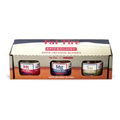 Spiceology Fat Tire Beer-Infused Spice Blend Set