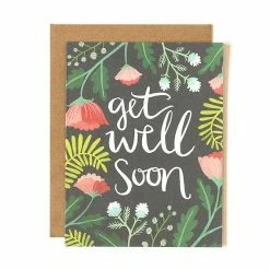 1canoe2 | One Canoe Two Paper Co. Get Well Floral Card