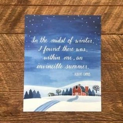Noteworthy Paper & Press Paper Goods Camus Quote Card