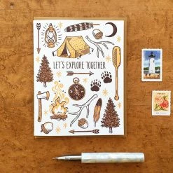 Noteworthy Paper & Press Let's Explore Card Paper Goods
