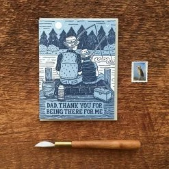 Noteworthy Paper & Press Paper Goods Fishing Dad Card