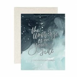 1canoe2 | One Canoe Two Paper Co. Starry Sky Congrats Card