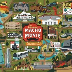 True South Puzzle: Macho Movies Gifts For Him