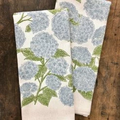 SOUTHERN FRIED DESIGN BARN Hydrangea Kitchen Towel Gifts For Her