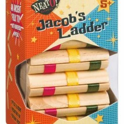 Toysmith Puzzles + Games Jacob's Ladder Retro Wooden Puzzle