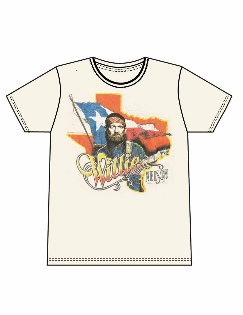 Midnight Rider Willie Nelson Texas Unisex Tee