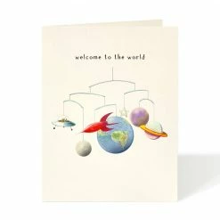Felix Doolittle Out Of This World Baby Card