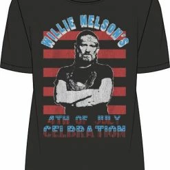 Midnight Rider Willie Nelson 4th Of July Tee