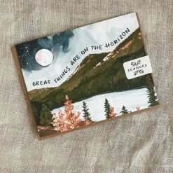 1canoe2 | One Canoe Two Paper Co. Alpine Moon Horizon Card Paper Goods