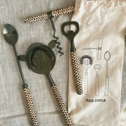 Creative Co-op Gifts For Him Bar Tools Set