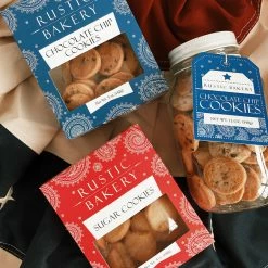 Rustic Bakery Mini Chocolate Chip Gift Jar Hostess Gifts