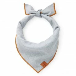 The Foggy Dog Upcycled Denim Dog Bandana - Small