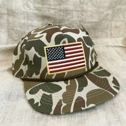 Burlebo Burbelo: American Flag Camo Hat