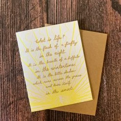 Noteworthy Paper & Press Crowfoot Quote Card Paper Goods