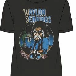 Midnight Rider Apparel Waylon Jennings Tour '82 Tee