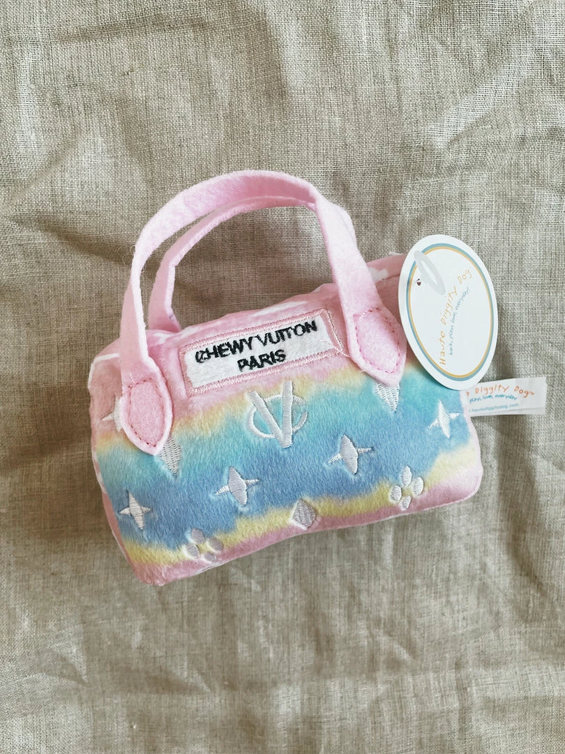 Haute Diggity Dog Chewy Vuiton Pink Ombre Handbag - Large
