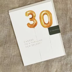 E Frances Paper Helium 30 Greeting Card Paper Goods