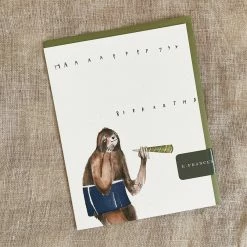 E Frances Paper Speedy Sloth Greeting Card