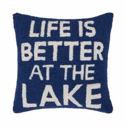 Peking Handicraft Life Is Better At The Lake Hook Pillow