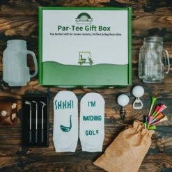 Golf Bag Beer Mug Gifts For Him Par-Tee Gift Box
