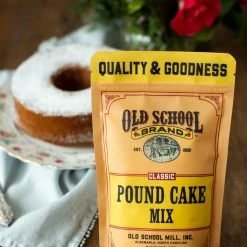 Old School Brand™ Old School Mill: Pound Cake Mix