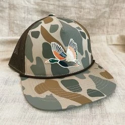 Hats Burlebo: Retro Camo Duck Hat
