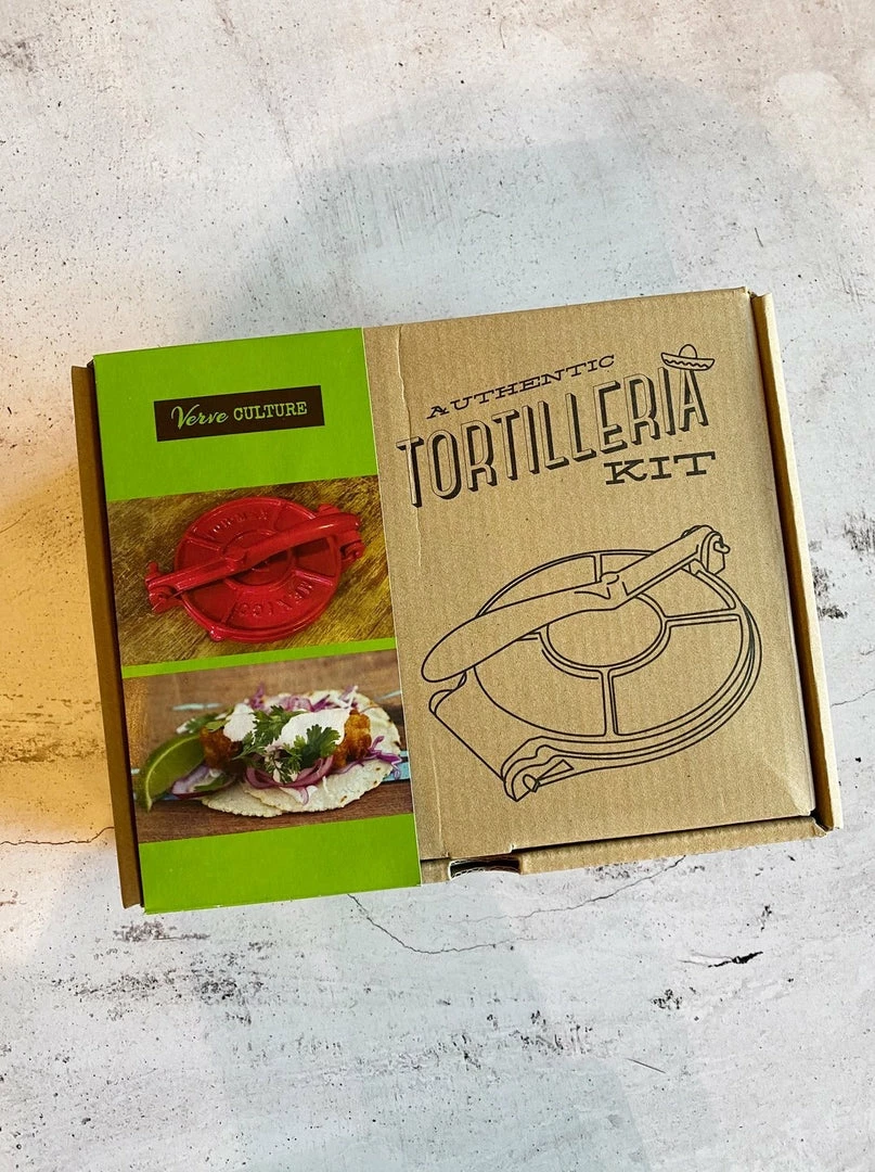 Verve Culture Cast Iron Tortilla Press Kit