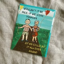 Karen Adams Designs Over Again Greeting Card