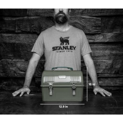 Stanley: Classic Lunch Box - 10 Qt (Green) Gifts For Him