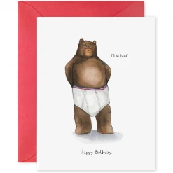 E Frances Paper I'll Be Brief Greeting Card Paper Goods