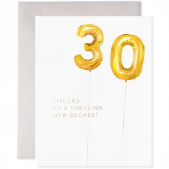 E Frances Paper Helium 30 Greeting Card Paper Goods