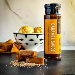 Bourbon Barrel Foods Caramel Sauce W/ Bourbon Smoked Sea Salt & Bourbon