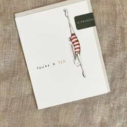 E Frances Paper Perfect Dive Greeting Card