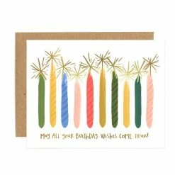 1canoe2 | One Canoe Two Paper Co. Birthday Candle Card