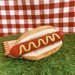 P.L.A.Y. Pet Lifestyle And You Hot Dog Dog Toy 4th Of July Weekend