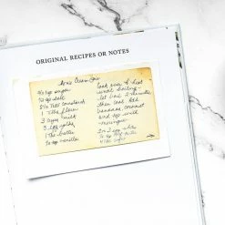 Housewarming Gifts Duncan & Stone: Family Recipe Journal