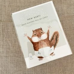 Dear Hancock Diapers Full Of Chip Card