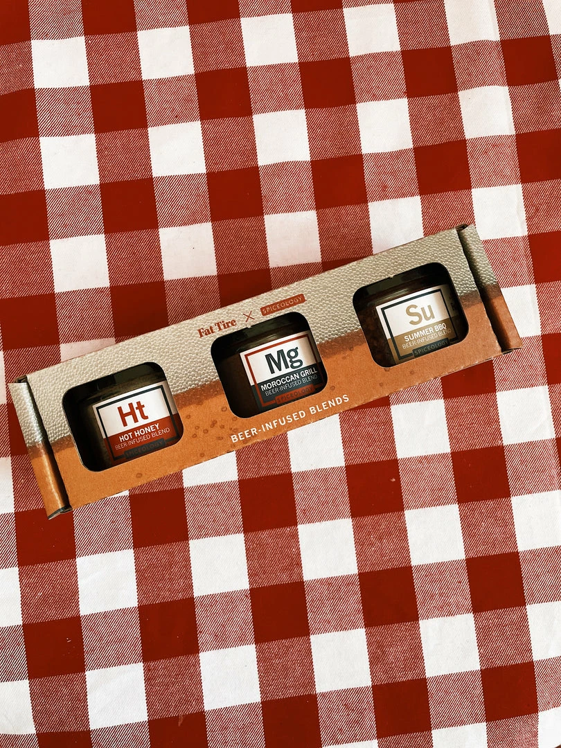 Spiceology Fat Tire Beer-Infused Spice Blend Set