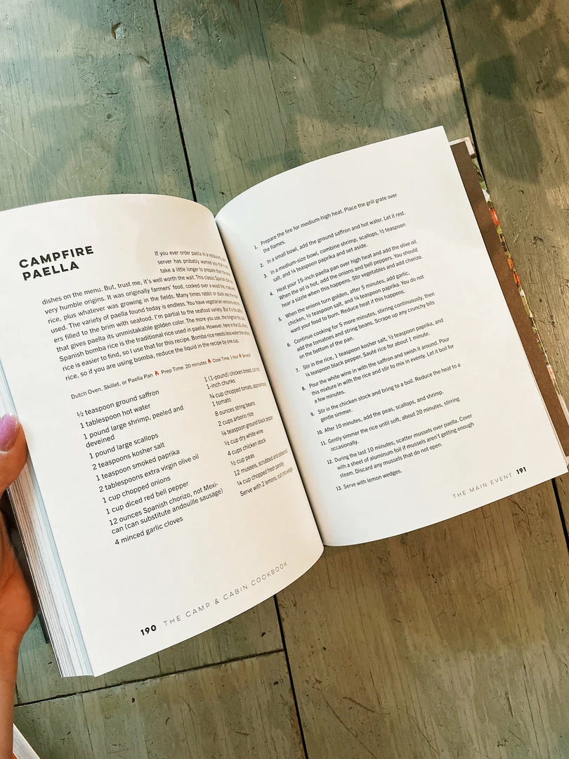 W. W. Norton Books Camp & Cabin Cookbook