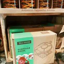 Verve Culture Cast Iron Tortilla Press Kit