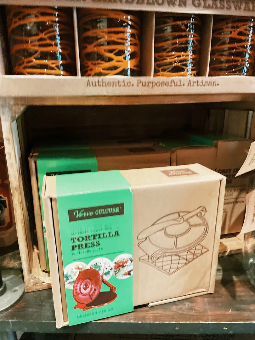 Verve Culture Cast Iron Tortilla Press Kit