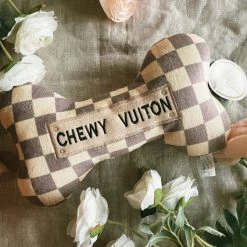 Haute Diggity Dog Checker Chewy Vuiton Bones - XL