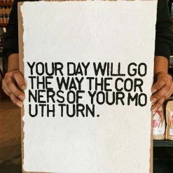 Sugarboo Co Sugarboo & Co: Handmade Print - Your Day Will Go