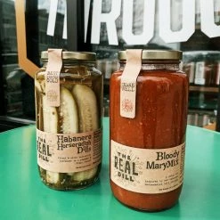 Tequila + Tex Mex The Real Dill: Habanero Horseradish Dill Pickles